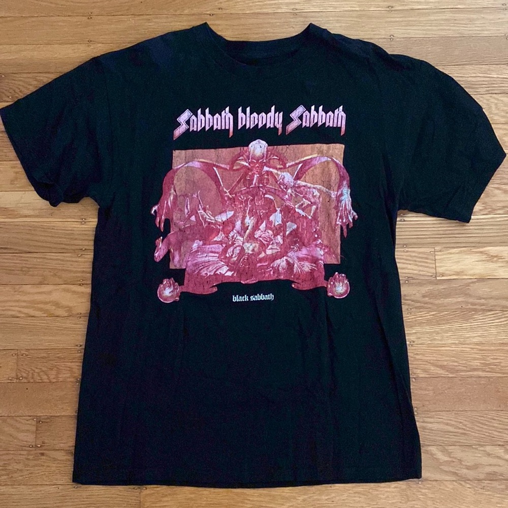 Black Sabbath T Shirt Sabbath Bloody Sabbath